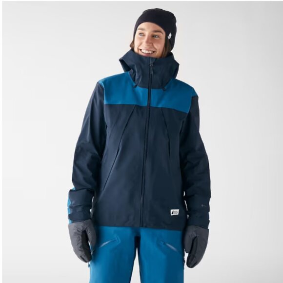 MEC Mountain Equipment Company Couloir Gore-Tex Jacket – Women’s Large – Blue - Picture 1 of 10
